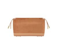 Elisabetta Franchi - Pochette effetto scamosciato - - Bags - Donna - Marrone - ONE SIZE