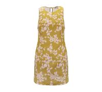 Elisabetta Franchi - Printed Duchess Satin and Tulle Dress - - Dresses - Donna - Giallo - S