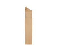 Elisabetta Franchi - Red Carpet One-Shoulder Dress - - Dresses - Donna - Marrone - M