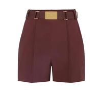 Elisabetta Franchi - Short con Cintura Cacao 644 - - Shorts - Donna - Marrone - S