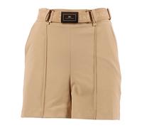 Elisabetta Franchi - Short Con Cintura - - Shorts - Donna - Marrone - L