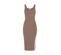 Elisabetta Franchi - Slim Knit Midi Dress - - Dresses - Donna - Marrone - L