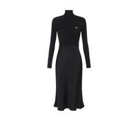 Elisabetta Franchi - Slim Knit Midi Dress - - Dresses - Donna - Nero - L