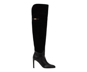 Elisabetta Franchi - Stivali sopra il ginocchio - - Shoes - Donna - Nero - 36 EU