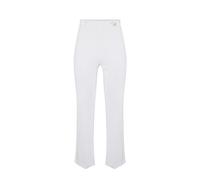 Elisabetta Franchi - Straight Pantaloni - - Trousers - Donna - Bianco - 2XS