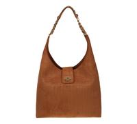 Elisabetta Franchi - Suede Hobo Bag - - Bags - Donna - Marrone - ONE SIZE