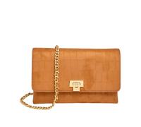 Elisabetta Franchi - Suede Shoulder Bag - - Bags - Donna - Marrone - ONE SIZE