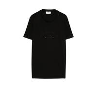 Elisabetta Franchi - T-shirt con Ricamo Logo - - Tops - Donna - Nero - M