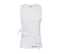 Elisabetta Franchi - Top e canotte in poliestere- 100% Cotone - - Tops - Donna - Bianco - S
