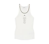 Elisabetta Franchi - Top senza maniche - - Tops - Donna - Bianco - XS