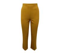 Elisabetta Franchi - Tp00151E2 Pantaloni Crop - - Trousers - Donna - Giallo - S