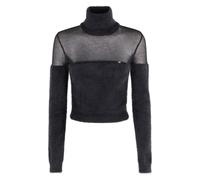 Elisabetta Franchi - Turtleneck Top - - Knitwear - Donna - Nero - L