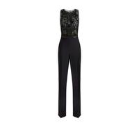 Elisabetta Franchi - Tuta in crêpe con ricami - - Jumpsuits & Playsuits - Donna - Nero - M