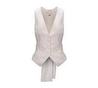 Elisabetta Franchi - Vests - - Jackets - Donna - Bianco - L