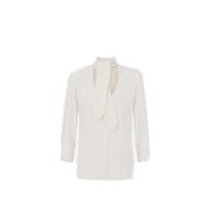 Elisabetta Franchi - Viscose Blouse - - Blouses & Shirts - Donna - Beige - S