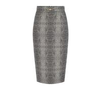Elisabetta Franchi - Viscose Pencil Skirt - - Skirts - Donna - Grigio - M