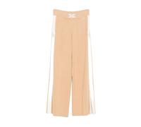 Elisabetta Franchi - Wide Pantaloni - - Trousers - Donna - Beige - M