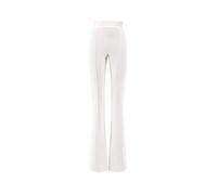 Elisabetta Franchi - Wide Pantaloni - - Trousers - Donna - Bianco - L