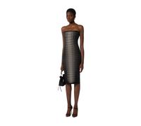 Elisabetta Franchi - Zebra Jacquard Knit Dress - - Dresses - Donna - Multicolore - M