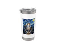 Elisabetta I Inghilterra Britannica Bicchiere termico in acciaio inox doppia parete