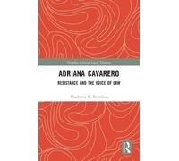 Elisabetta R. Bertolino Adriana Cavarero (Copertina rigida)
