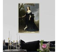 Elisabetta Stuart, regina di Boemia di Gerard van Honthorst Stampe su tela Dipinto Arte Immagine Decorazione murale Decorazione per la casa (60x80 cm/senza cornice)