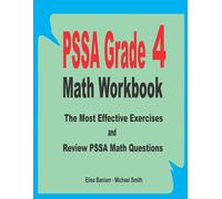 Elise Baniam Mi PSSA Grade 4 Math Workbook: The Most Effective Exerc (Tascabile)