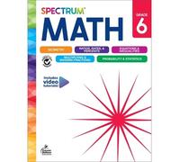 Elise Craver Spectrum Carson Dellosa Educ Spectrum Math Workbook, Gr (Tascabile)