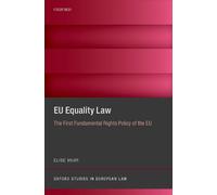 Elise Muir EU Equality Law (Copertina rigida) Oxford Studies in European Law