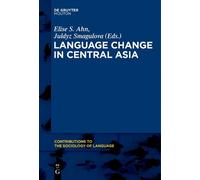 Elise S. Ahn Language Change in Central Asia (Copertina rigida)