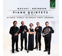 Linda Di Carlo, Luca Vignali, Angelo De Angelis – Mozart, Beethoven: Piano Quintets – CD – Da Vinci