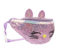 Elish Kids Borse Cartoon Cat Cash Waist Cash Wake Outdoor Solle per il torace