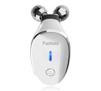 ELISHINE Dispositivo facciale a microcorrente, dispositivo a microcorrente per il viso, massaggiatore per doppio mento, aumenta l'assorbimento dei prodotti per la cura della pelle, bianco lucido