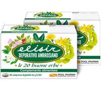 Elisir Depurativo Ambrosiano Le 20 Buone Erbe Integratore Intestinale 20 Compresse