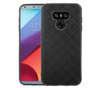 ELISORLI Compatibile con LG G6 Custodia robusta sottile sottile accessori antiscivolo in gomma TPU Custodia morbida per LGG6 ThinQ LG6 Thin Q G 6 Plus G6+6G VS988 H872 Donne Uomini Nero