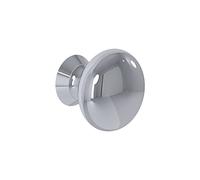 ELITA KNOB pomolo Okay 3cm Mobile Bagno Giorno Soggiorno Cucina Camera da Letto Armadio pomello comò Maniglia Moderna Elegante, Metallo, Cromata, 3