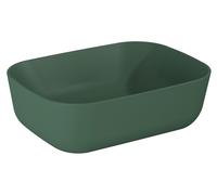 Elita Reni lavabo 45.5x32.5 cm rettangolare da appoggio verde RE040460037010