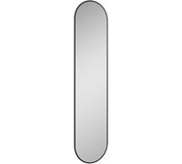 Elita Sharon specchio 35x150 cm ovale con illuminazione nero RE060350010560