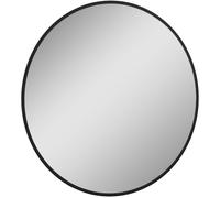 Elita Sharon specchio 60x60 cm rotonda con illuminazione nero RE060602010560