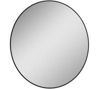 Elita Sharon specchio 80x80 cm rotonda con illuminazione nero RE060802010560