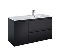 Elita Split armadietto 120x45.8x63.5 cm sottolavabo sospeso nero RE011205257160