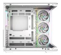 Cooler Master Elite 600 Tower Trasparente, Bianco