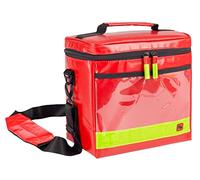ELITE BAGS - Borsa da laboratorio Row XL | borsa da laboratorio termoisolata | per il trasporto di tubi campione, Colore: rosso, Borsa da laboratorio