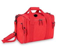 Elite Bags, Borsa per kit di pronto soccorso, Jumble's, Borsa medico, 37x25x20cm, Manico e Tracolla, Divisori Interni, Borsa medica sportiva, Lavabile, Multiscomparti, Borsa di emergenza, Tela, Rosso