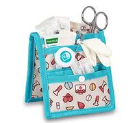 Elite Bags, Organizer Infermieristica, 14,5 x 12 cm, Portaoggetti infermiere, Formato mini, Organizer da taschino, Per tasca, Chiusura a magnete, Leggero, Compatto, Ausili medico, Bianco e blu