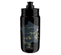 Elite Borraccia Fly Tour De France Map 550ml Black