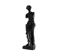 Elite crafters Afrodite di Milos o Venere di Milo Statua, 23 cm, colore: Nero
