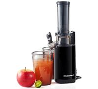 Elite Gourmet EJX600 Compact Masticating Slow Juicer, Cold Press Juice Extractor