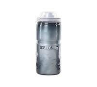 ELITE ICEFLY Trasparente 500 ml - Borraccia Termica Isolata per Ciclismo - Leggera, Resistente, BPA Free