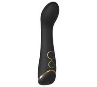 Elite Juliette - Vibratore Ricaricabile Impermeabile per Punto G (Nero)